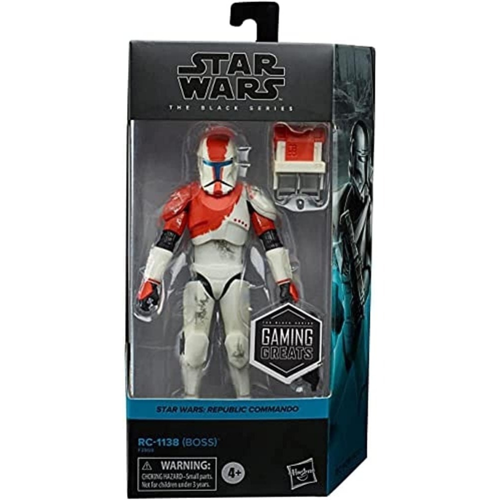 Star Wars RC-1138 Boss Republic Commando Black Series Gaming Greats Figure 6"